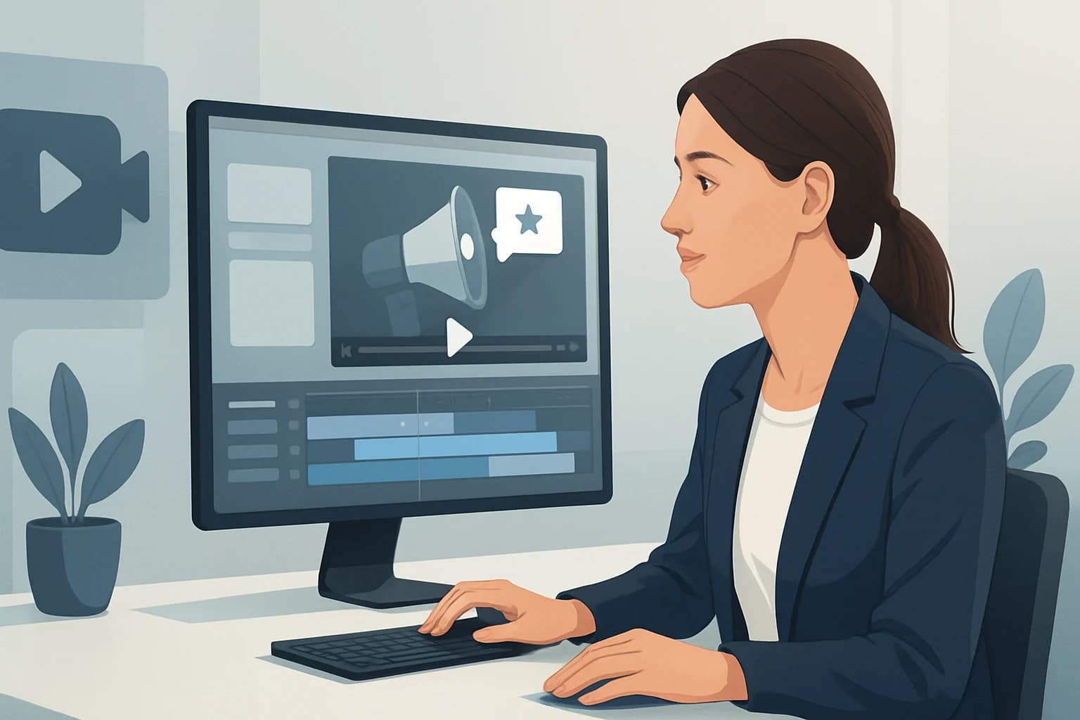 Creative team brainstorming video concepts for how to enhance brand storytelling through video.