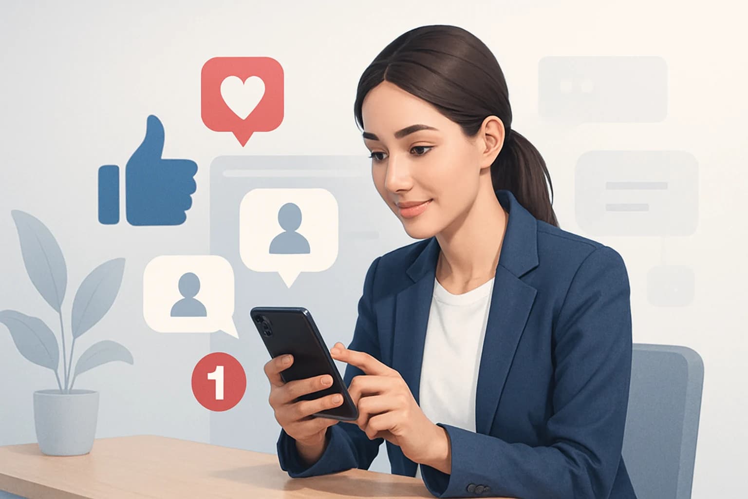 Colorful infographic illustrating effective techniques on how to engage with followers on social media.