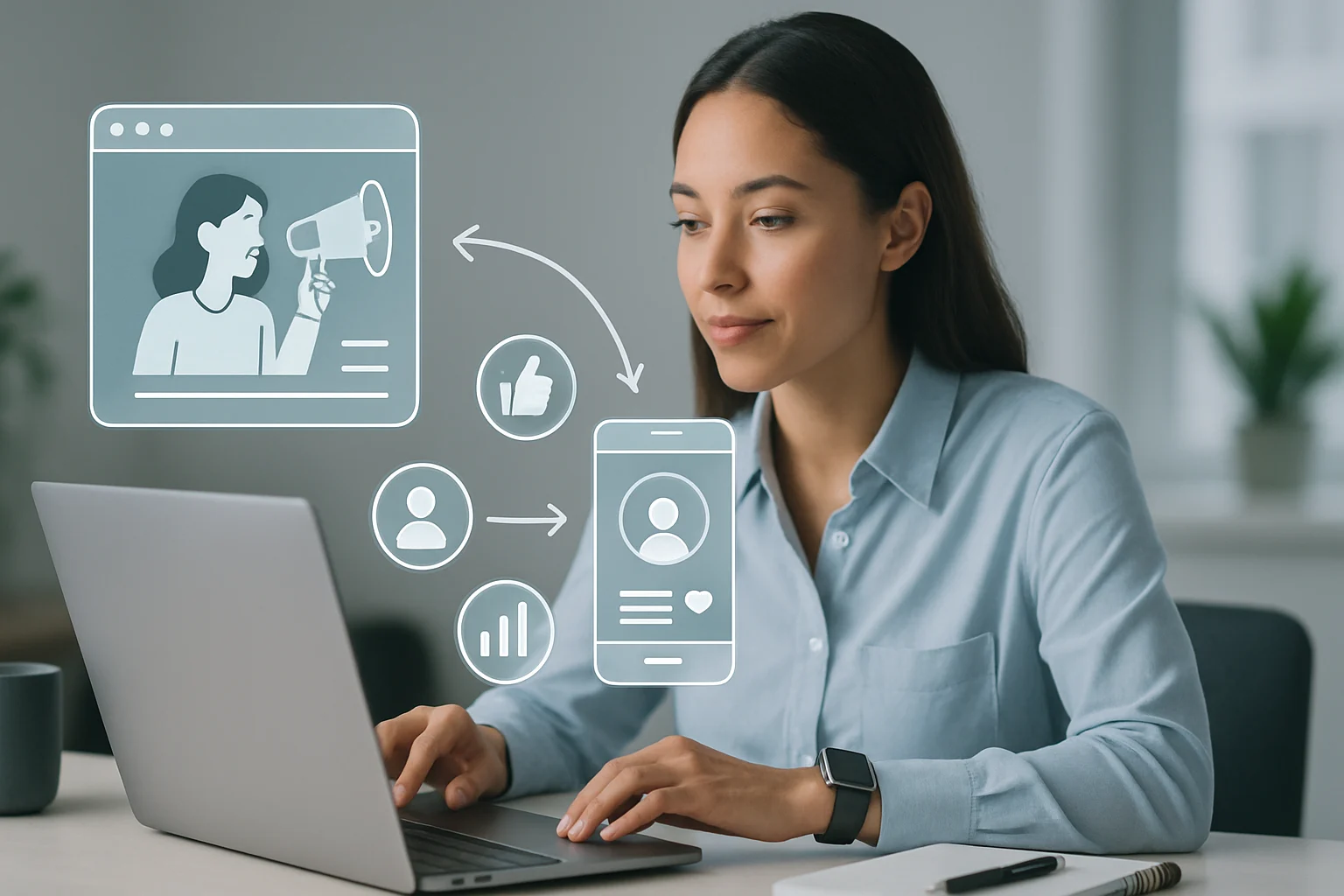 Collage of influencers collaborating with brands, illustrating how to create an effective influencer marketing strategy.