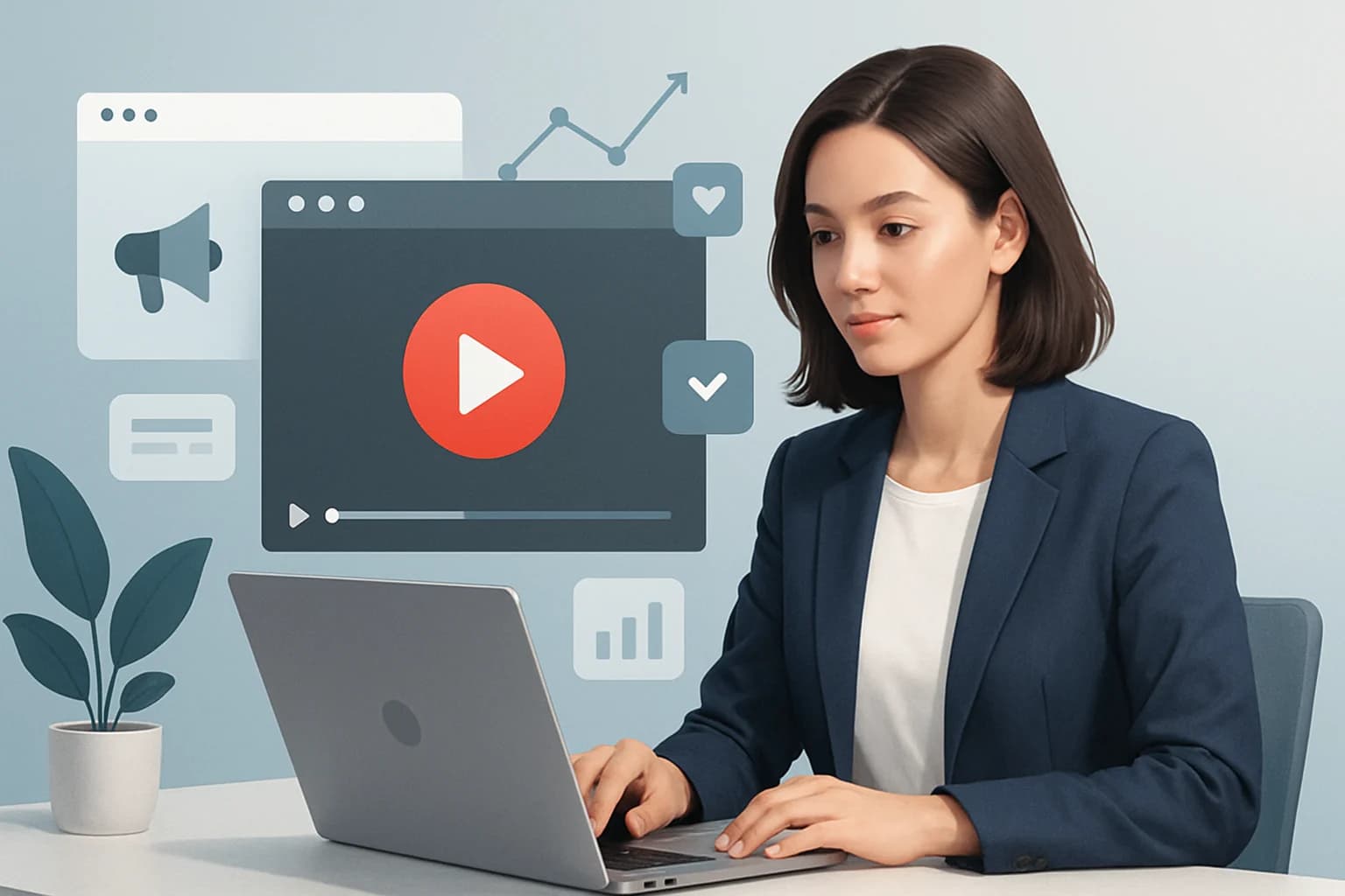 Creative team brainstorming video content strategies for how to use video marketing for brand visibility.