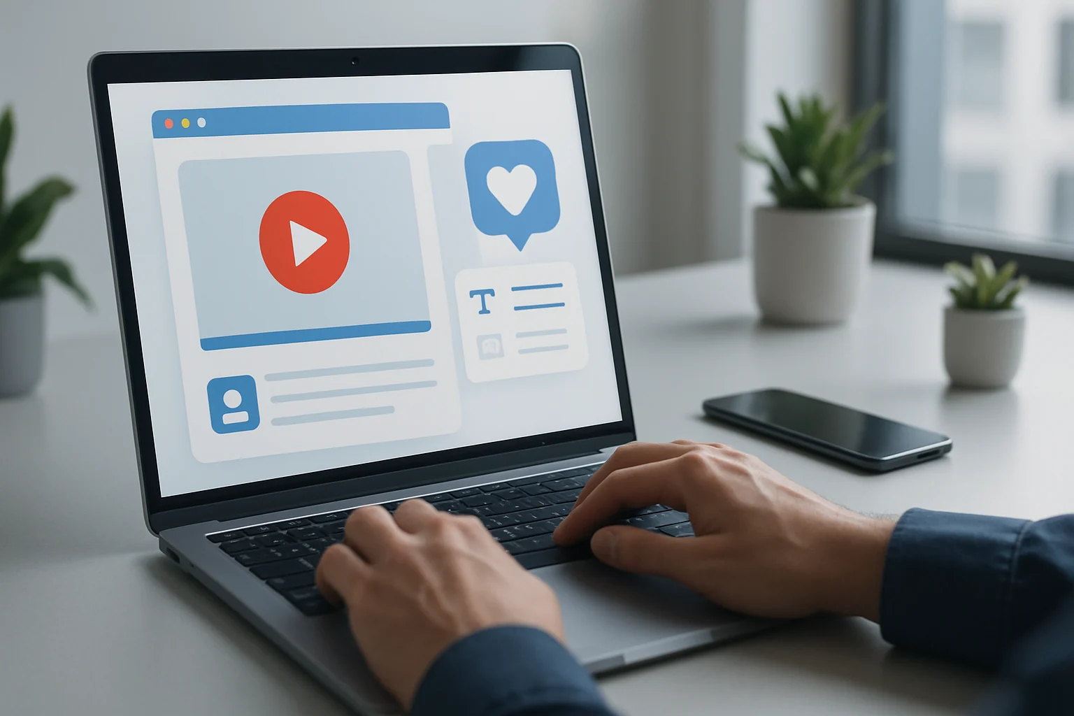 Creative team brainstorming ideas for creating shareable content for social media platforms.