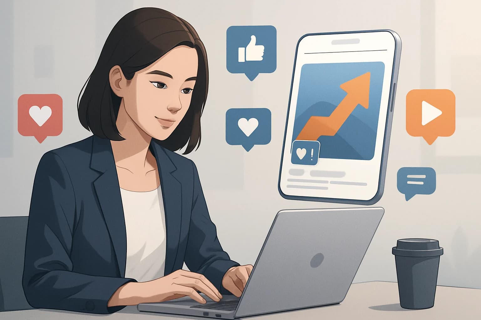 Colorful social media ad examples showcasing techniques on how to create eye-catching social media ads.