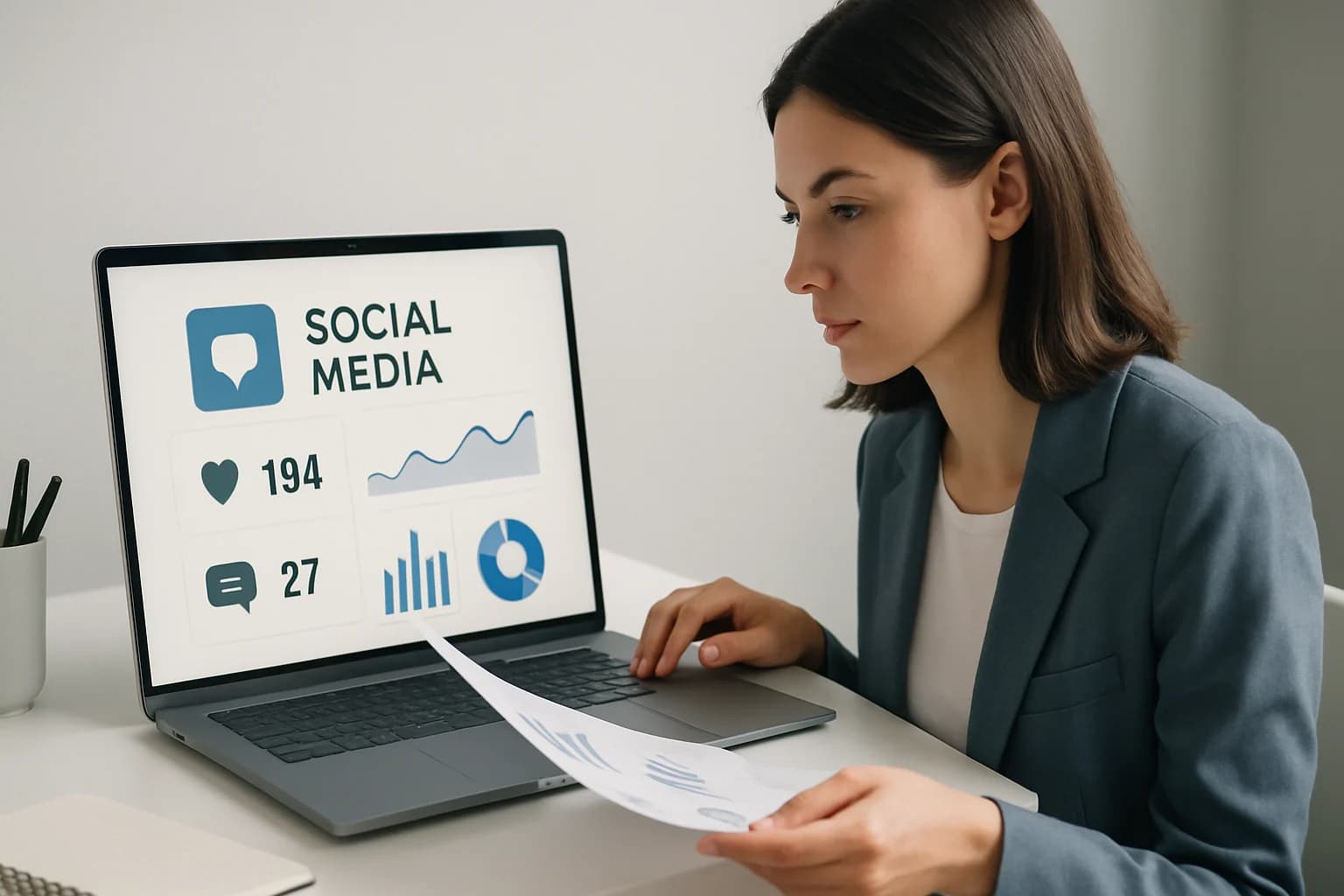 Colorful infographic illustrating key social media metrics for better engagement analysis and strategies.