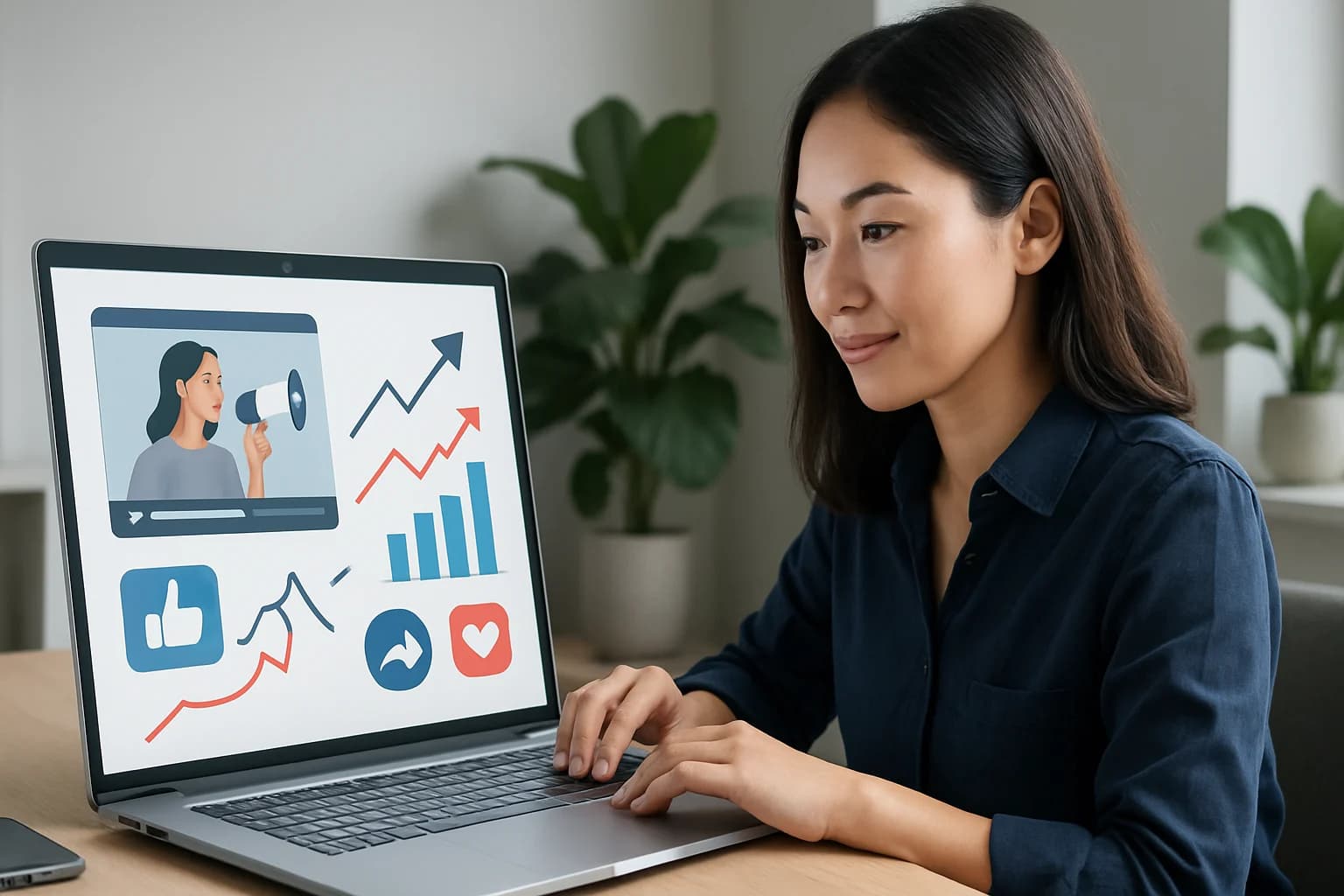 Colorful social media posts featuring engaging visuals and compelling calls-to-action for creating content that converts on social media.